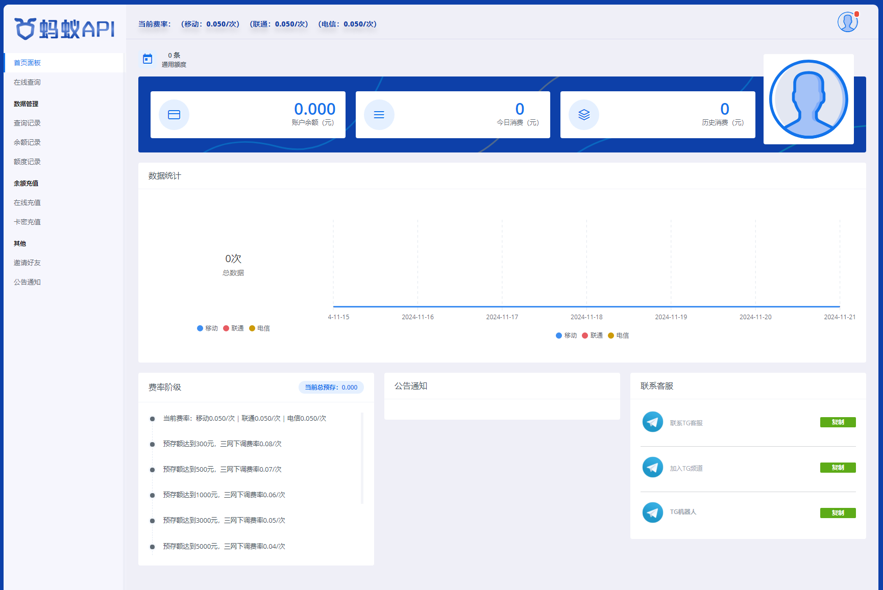 全新三网话费余额查询API系统源码 Thinkphp全开源附教程